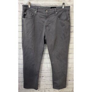 AG Adriano‎ Goldschmied The Everett 36x28 Slim Straight Gray Jean Pants